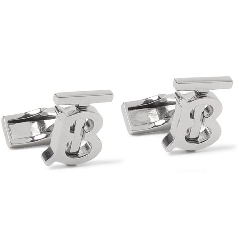 burberry cufflinks silver|Burberry tie on clearance.